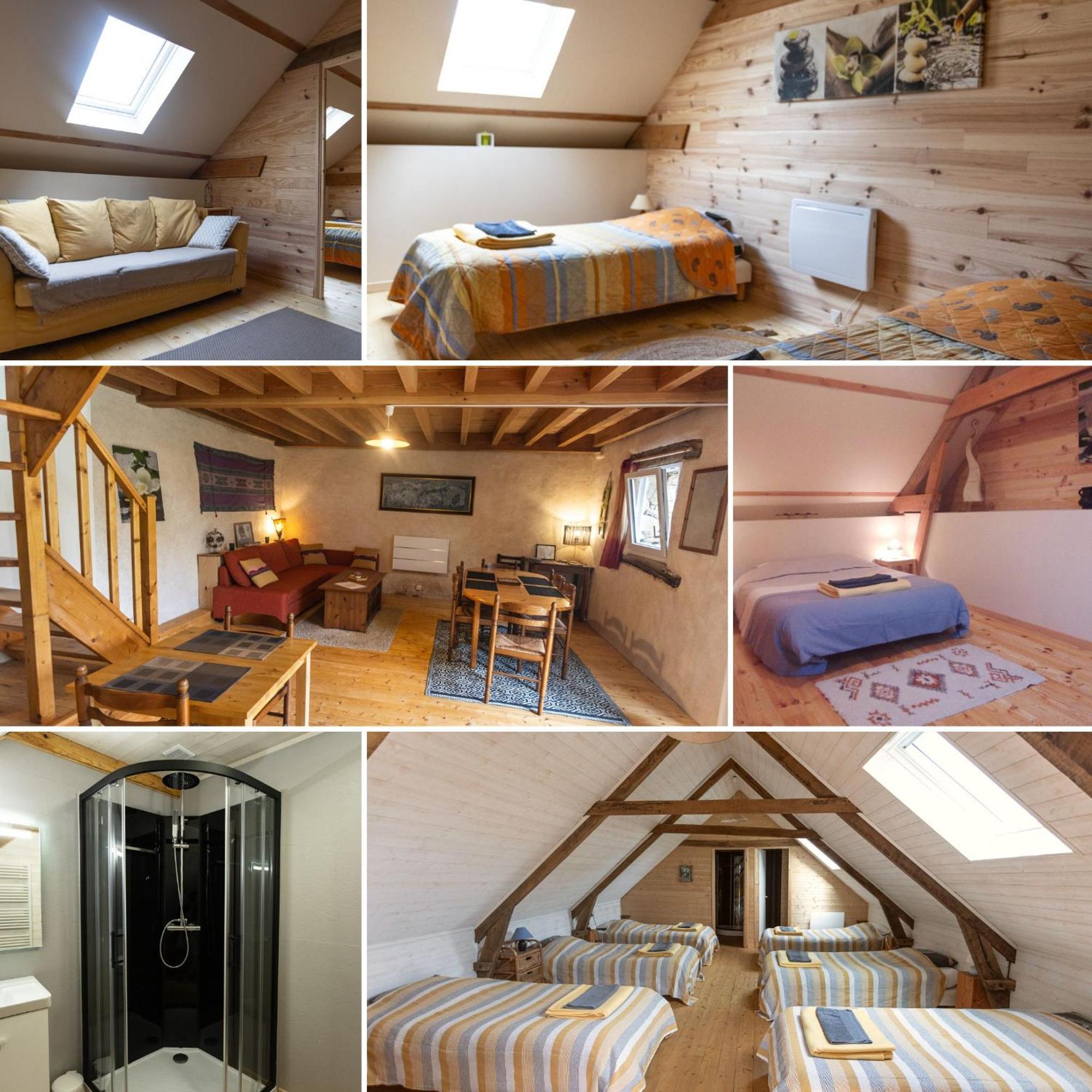 Le Jardin Enchanteur, Chaleureuse Maison D'Hotes Eco-Responsable, Calme Et Accueillante Loperec Exterior photo