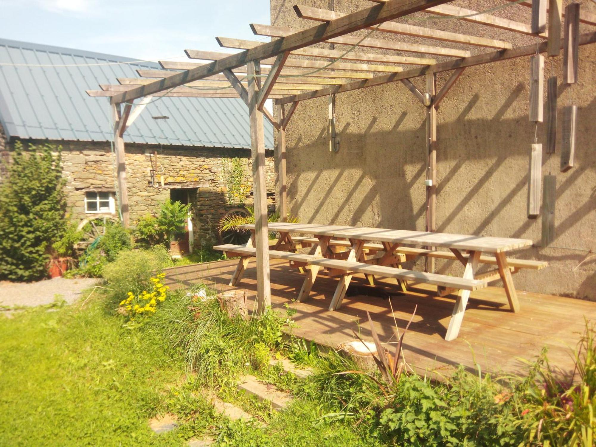 Le Jardin Enchanteur, Chaleureuse Maison D'Hotes Eco-Responsable, Calme Et Accueillante Loperec Exterior photo
